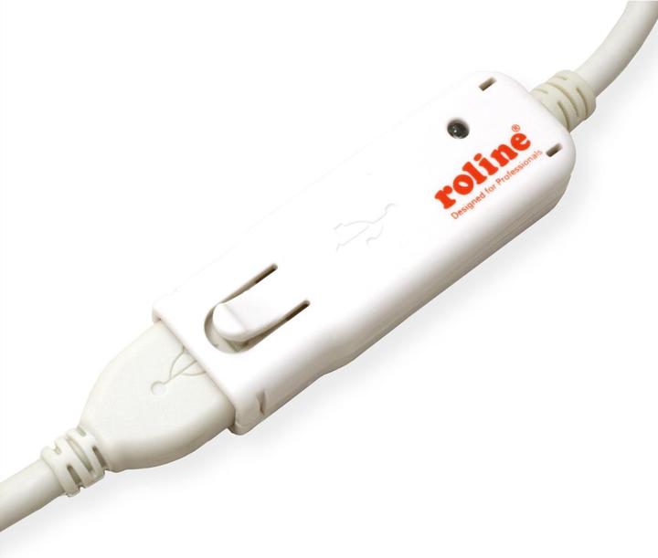 Actual product image Roline Active repeater cable for 12.04.1085 (12 m, USB 2.0)