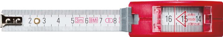 Actual product image BMI Roll metre Viso 405/3 VISO (3 m)