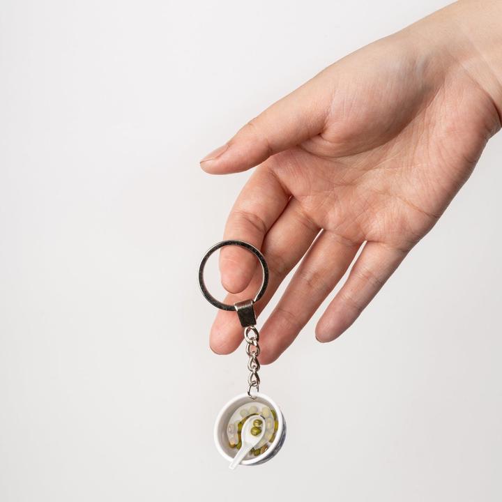 Actual product image Yumazing Green Bean Soup key ring