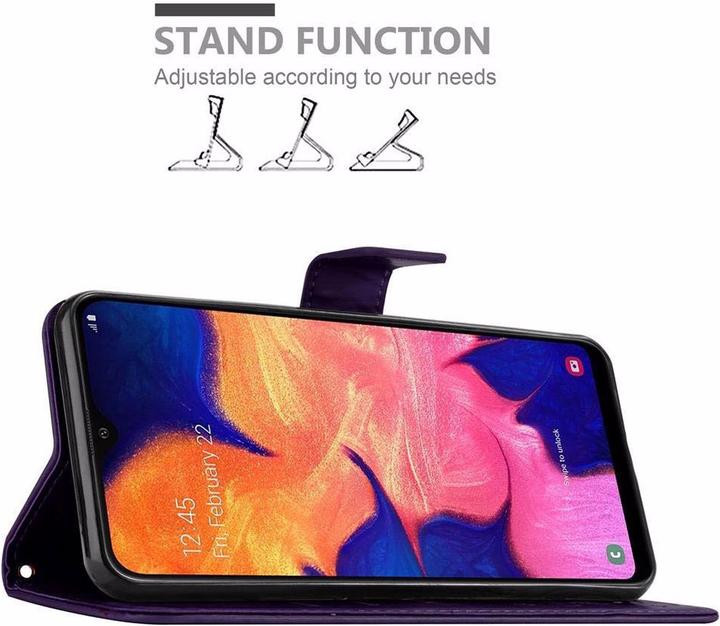 Image du produit Cadorabo Couverture du livre de fleurs (Samsung Galaxy A10, Samsung Galaxy M10)