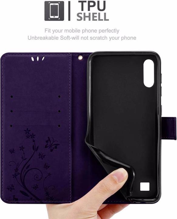 Image du produit Cadorabo Couverture du livre de fleurs (Samsung Galaxy A10, Samsung Galaxy M10)