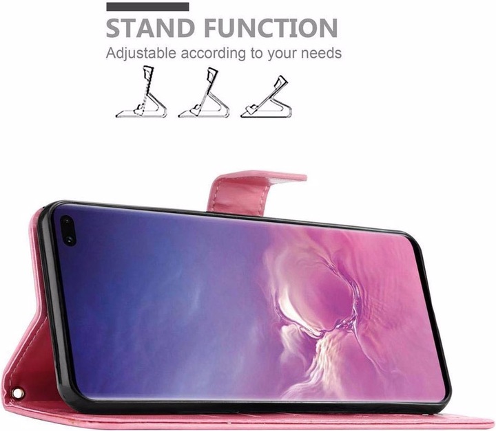 Produktbild Cadorabo Flower Book Cover (Samsung Galaxy S10+)