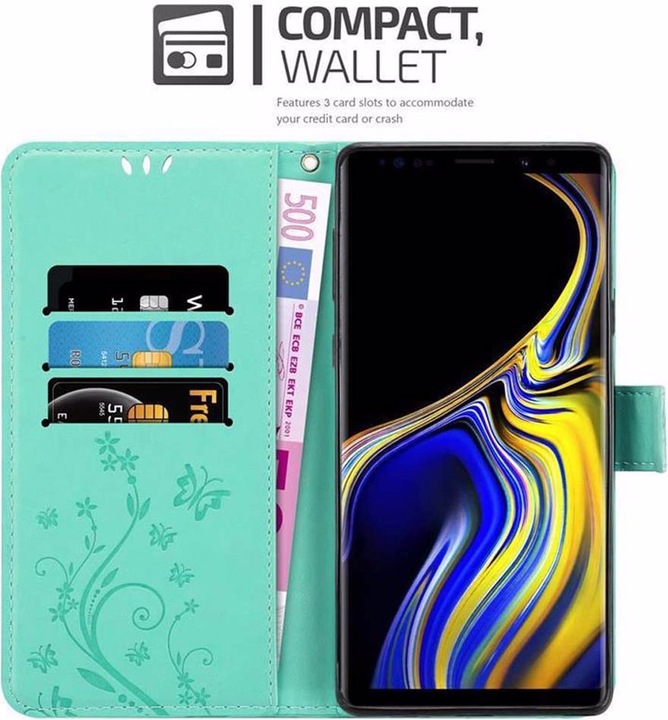 Produktbild Cadorabo Flower Book Cover (Samsung Galaxy Note 9)