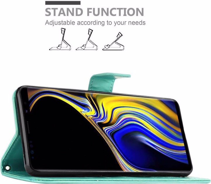 Produktbild Cadorabo Flower Book Cover (Samsung Galaxy Note 9)