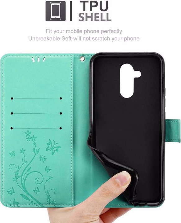 Produktbild Cadorabo Flower Book Cover (Huawei Mate 20 Lite)