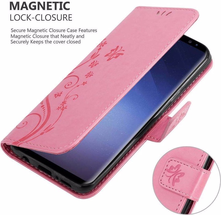 Produktbild Cadorabo Flower Book Cover (Samsung Galaxy S9)
