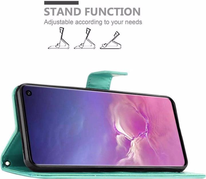 Image du produit Cadorabo Couverture du livre de fleurs (Samsung Galaxy S10 5G)