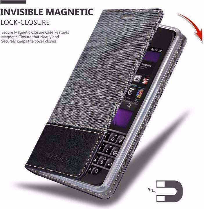 Actual product image Cadorabo Book Jeans Optics Cover (Blackberry Q10)