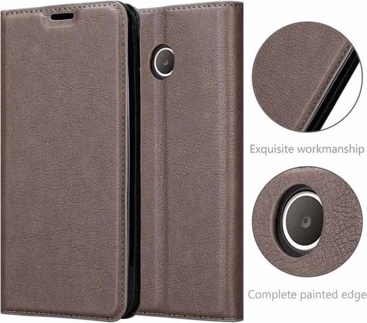 Actual product image Cadorabo Book Invisible Magnet Cover (Huawei Ascend Y330)
