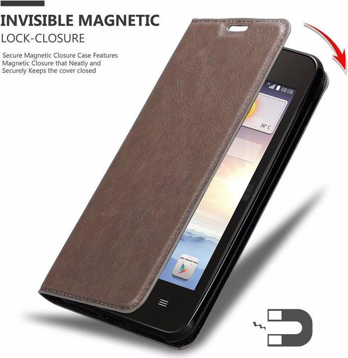 Productafbeelding Cadorabo Boek Onzichtbare Magneethoes (Huawei Ascend Y330)