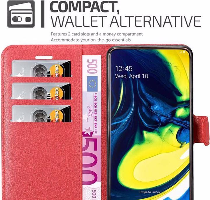 Image du produit Cadorabo Book avec fonction stand Cover (Samsung Galaxy A80)