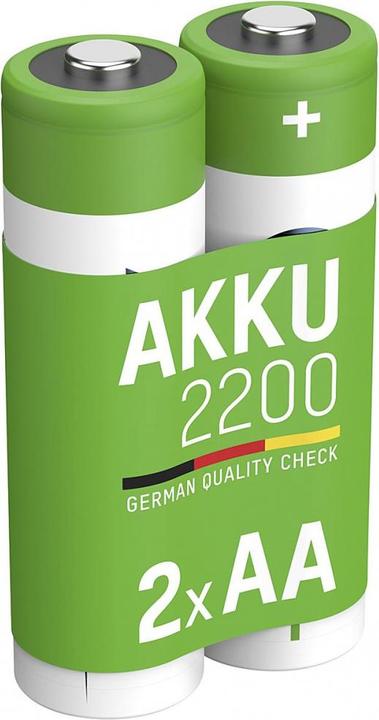 Image du produit Ansmann Batterie ANS MaxE Mignon 2,1A 2er (2 pcs, AA, 2100 mAh)