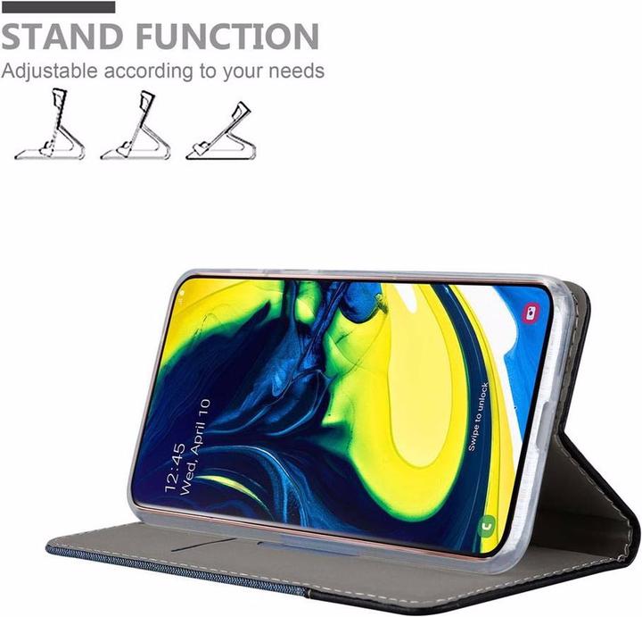 Actual product image Cadorabo Book Jeans Optics Cover (Samsung Galaxy A80)