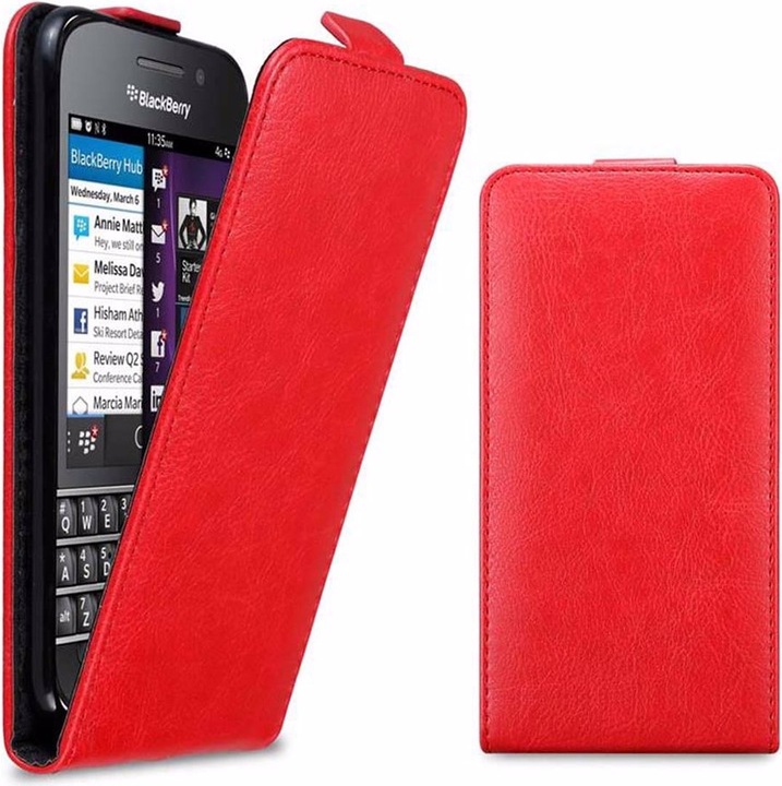 Produktbild Cadorabo Flip wie Invisible Cover (Blackberry Q10)