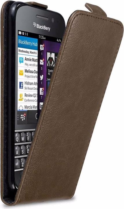 Actual product image Cadorabo Flip like Invisible Cover (Blackberry Q10)