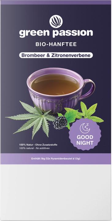 Produktbild Green Passion Bio-Hanftee Good Night (18 g)