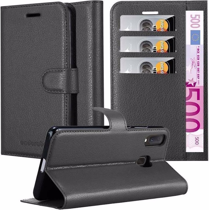 Actual product image Cadorabo Book with stand function cover (Samsung Galaxy A40)