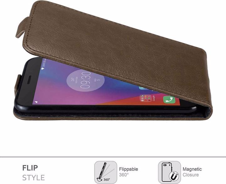 Actual product image Cadorabo Flip like Invisible Cover (Lenovo K6 Power, lg K6)