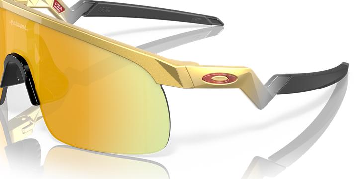 Actual product image Oakley Kid's Resistor Prizm S3 (VLT 11%) (Prizm 24k, Gold, Prizm 24K S3)
