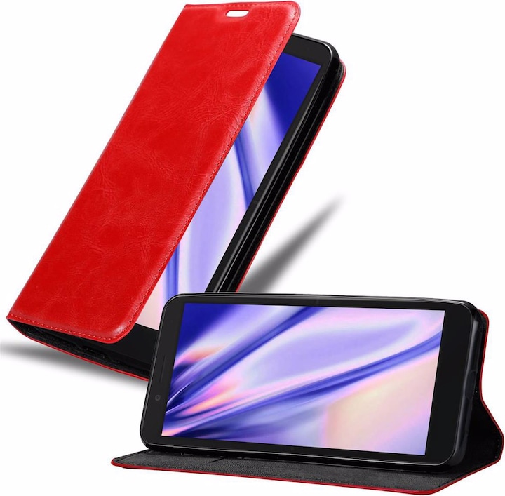 Actual product image Cadorabo Book Invisible Magnet Cover (Alcatel 1C (2019))
