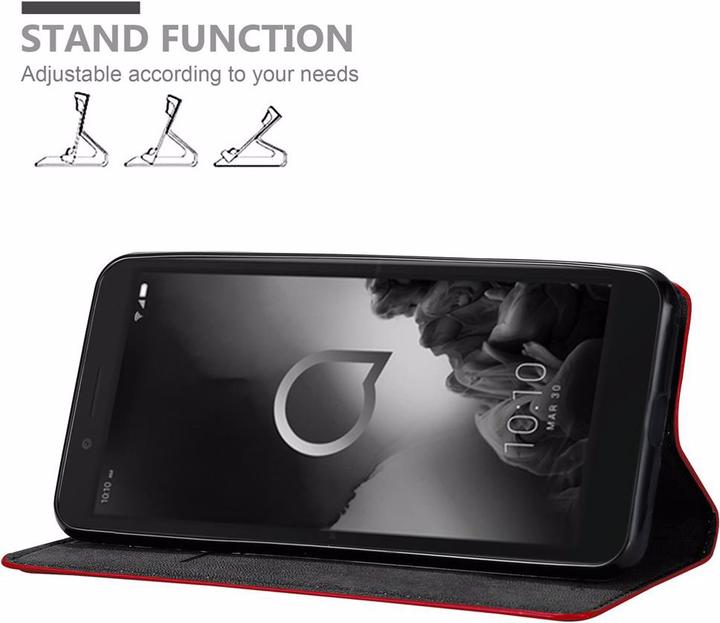 Produktbild Cadorabo Book Invisible Magnet Cover (Alcatel 1C (2019))