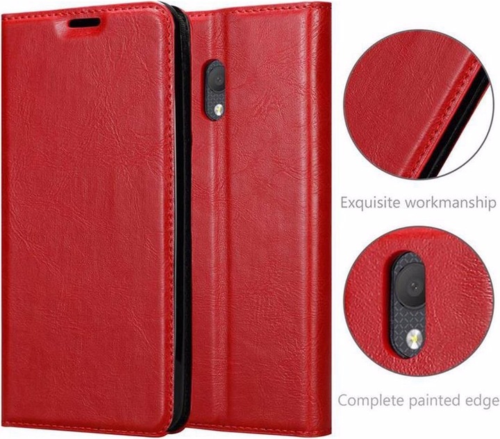 Actual product image Cadorabo Book Invisible Magnet Cover (Alcatel 1C (2019))