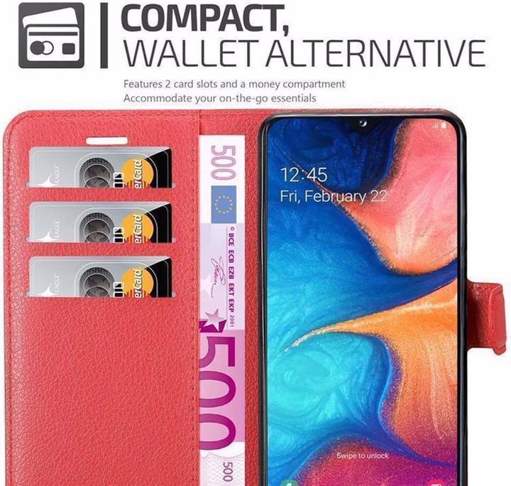 Image du produit Cadorabo Book avec fonction stand Cover (Samsung Galaxy A10e, Samsung Galaxy A20e)