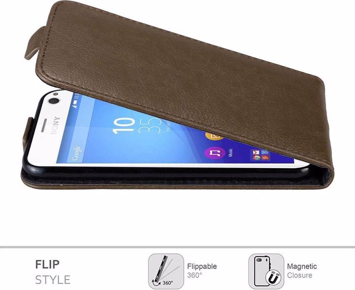 Productafbeelding Cadorabo Flip als onzichtbaar deksel (Xperia C4)