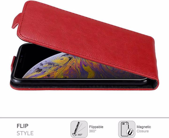 Immagine prodotto Cadorabo Flip come copertura invisibile (Apple iPhone XS Max)