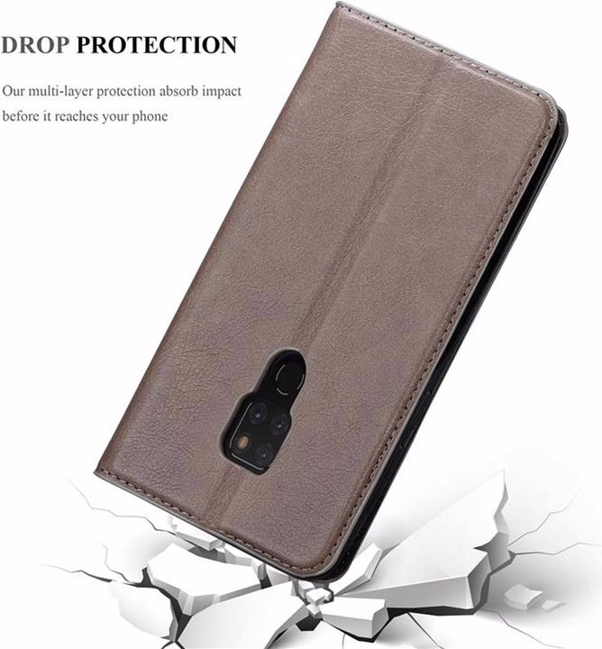 Actual product image Cadorabo Book Invisible Magnet Cover (Mate 20)