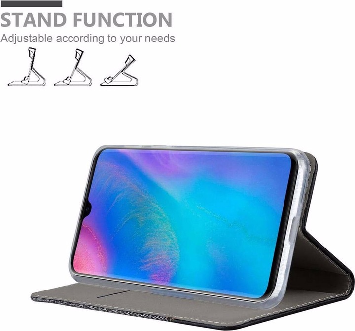 Produktbild Cadorabo Book Jeans Optik Cover (Huawei P30 Pro)