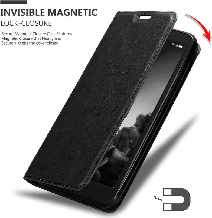 Actual product image Cadorabo Book Invisible Magnet Cover (Alcatel 1C (2019))