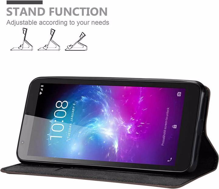 Produktbild Cadorabo Book Invisible Magnet Cover (ZTE Blade A3)