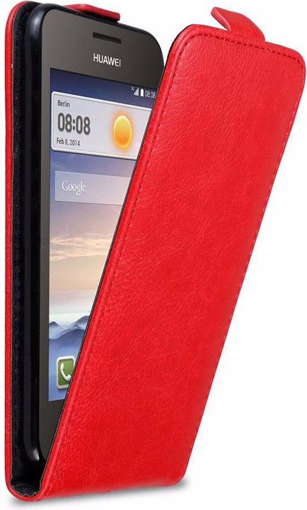 Actual product image Cadorabo Flip like Invisible Cover (Huawei Ascend Y330, Huawei Ascend Y360)