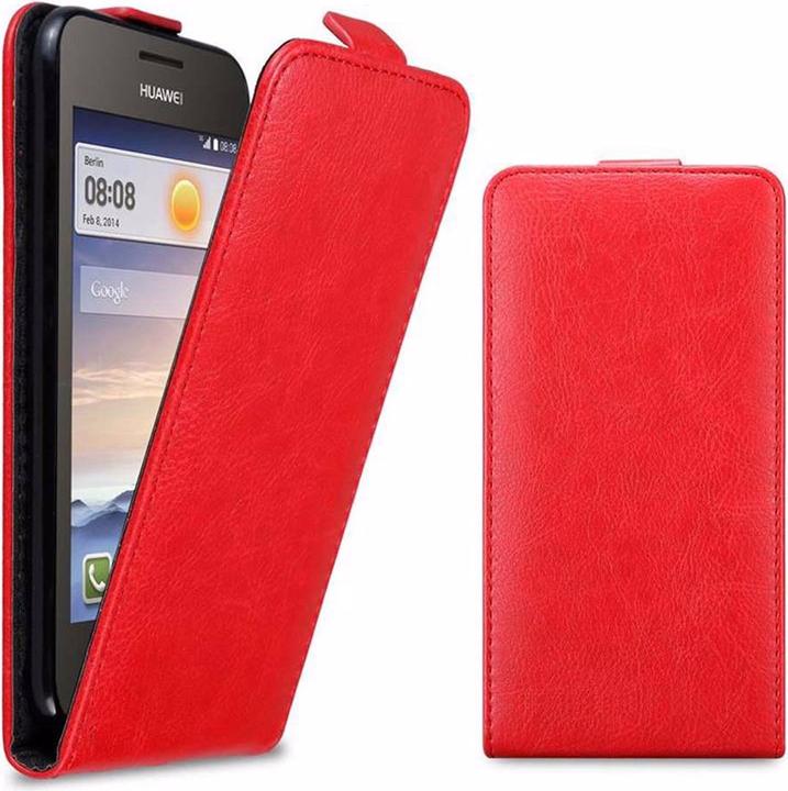 Actual product image Cadorabo Flip like Invisible Cover (Huawei Ascend Y330, Huawei Ascend Y360)