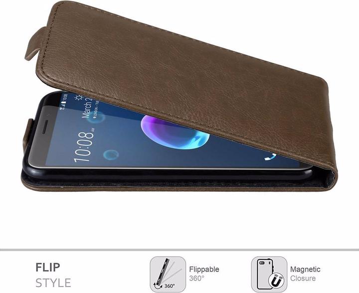 Productafbeelding Cadorabo Flip als onzichtbaar deksel (HTC Desire 12)