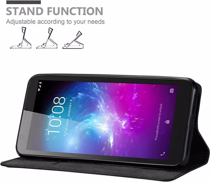 Actual product image Cadorabo Book Invisible Magnet Cover (ZTE Blade A3)