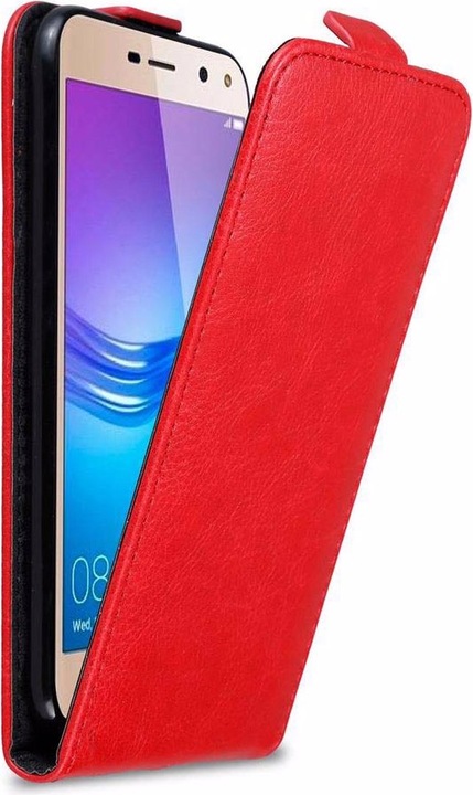 Produktbild Cadorabo Flip wie Invisible Cover (Huawei Y5 (2017), Huawei Y6 (2017))