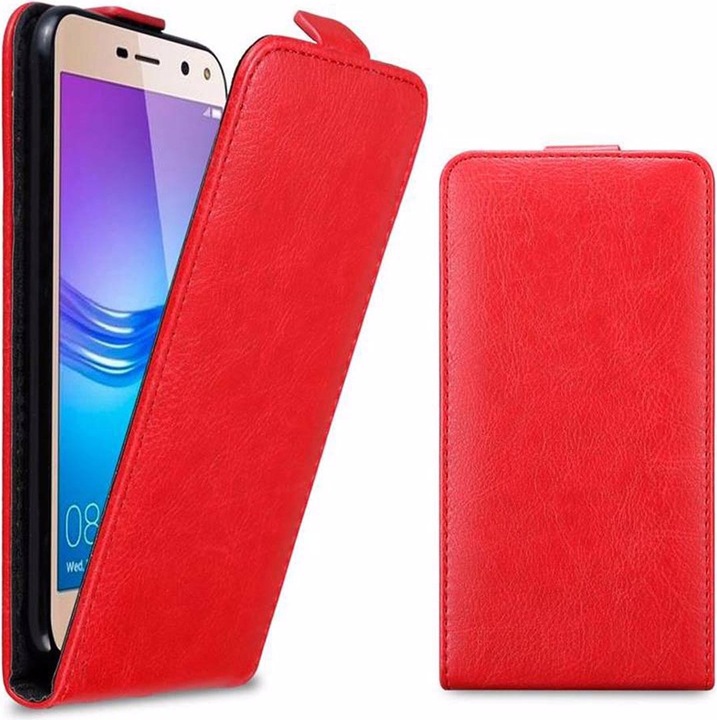 Produktbild Cadorabo Flip wie Invisible Cover (Huawei Y5 (2017), Huawei Y6 (2017))