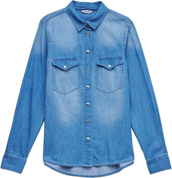 Immagine prodotto Salsa Jeans Jeanshemd Denim Shirt W/ Front Pockets (S)