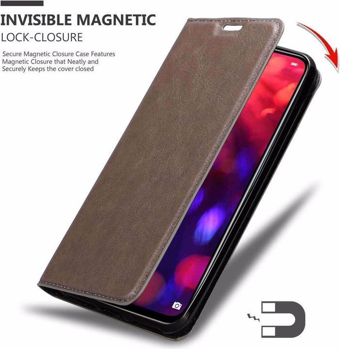 Produktbild Cadorabo Book Invisible Magnet Cover (Honor View 20)