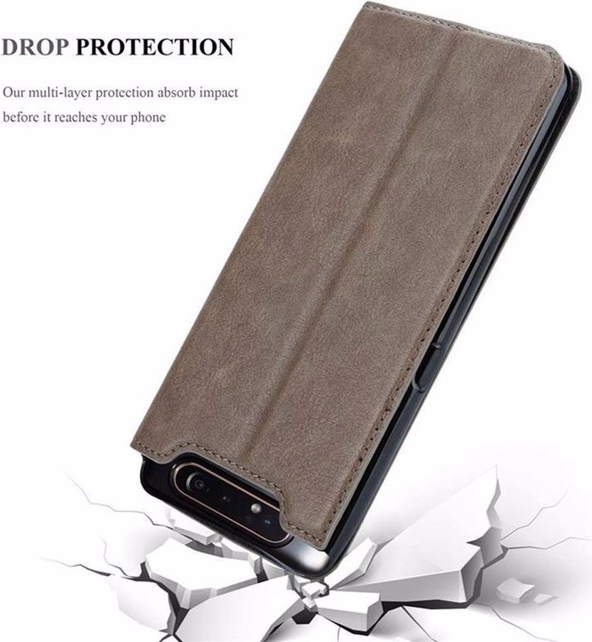 Produktbild Cadorabo Book Invisible Magnet Cover (Samsung Galaxy A80)
