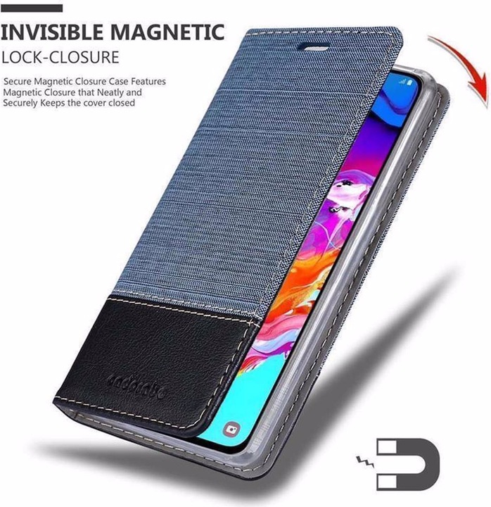 Immagine prodotto Cadorabo Copertina del libro Jeans Optics (Samsung Galaxy A70)