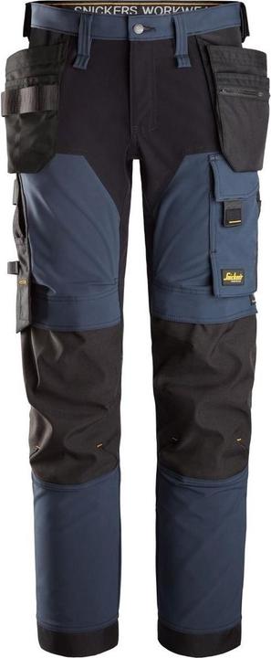 Actual product image Snickers Stretch Broek 6275 Donker Blauw - Zwart (9504) Maat 050 (50)