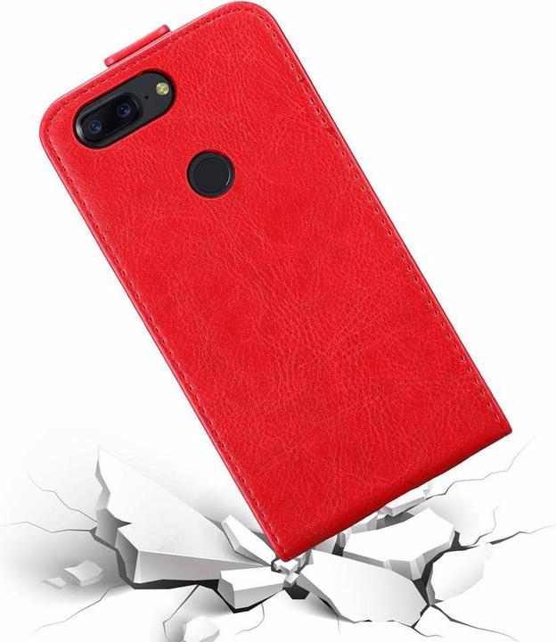 Actual product image Cadorabo Flip like Invisible Cover (OnePlus 5T)