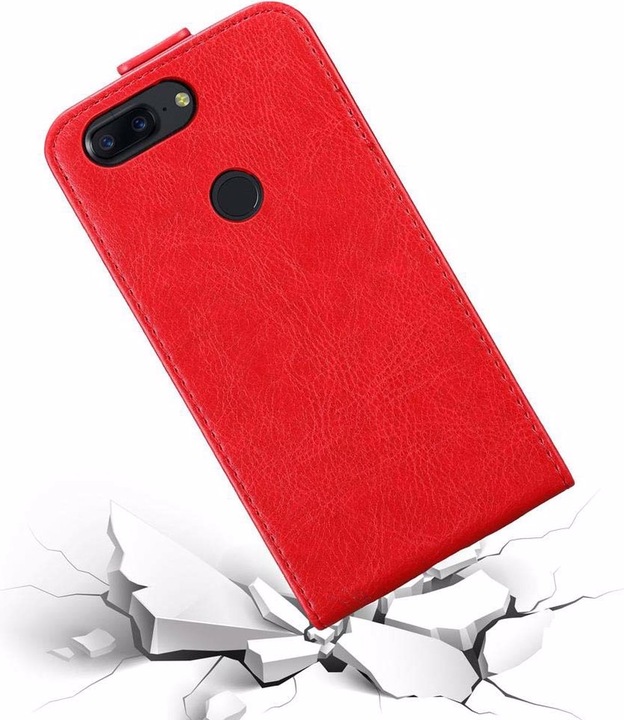 Produktbild Cadorabo Flip wie Invisible Cover (OnePlus 5T)