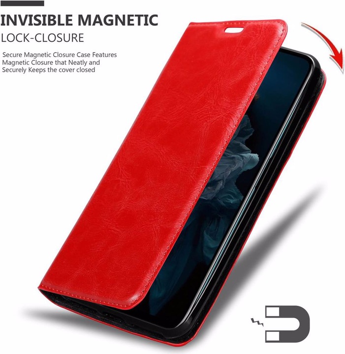 Actual product image Cadorabo Book Invisible Magnet Cover (Honor 20 Pro)