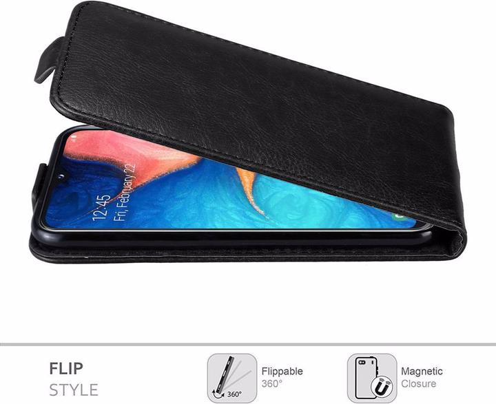 Actual product image Cadorabo Flip like Invisible Cover (Samsung Galaxy A10e)