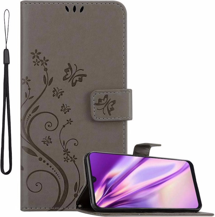 Produktbild Cadorabo Flower Book Cover (Samsung Galaxy A50)