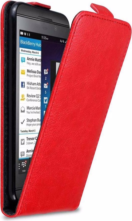 Produktbild Cadorabo Flip wie Invisible Cover (Blackberry Z10)